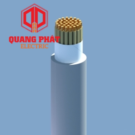  DXV – 0,6/1kV CÁP ĐIỀU KHIỂN RUỘT ĐỒNG, CÁCH ĐIỆN XLPE, KHÔNG MÀN CHẮN CHỐNG NHIỄU, VỎ PVC